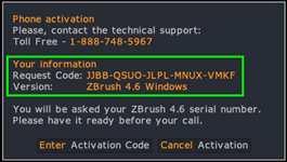 zbrush activation code 4r7